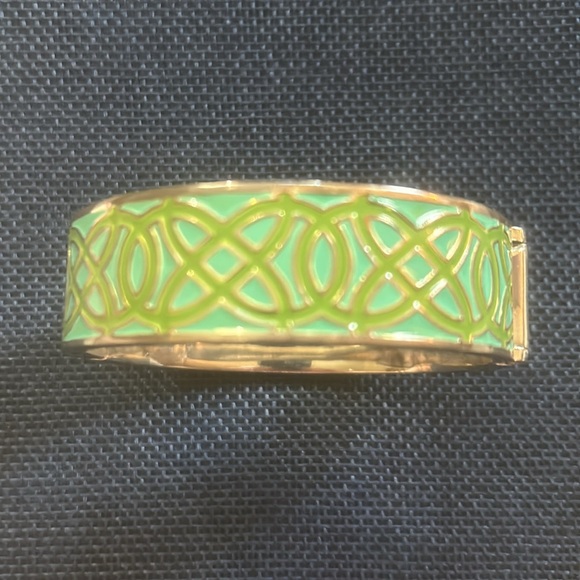 Stella & Dot Jewelry - Stella and Dot “Eleanor” Thick Hinged Enamel Bracelet